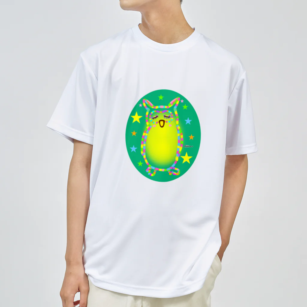 虹色PLUSのねむねむフクロウさん Dry T-Shirt