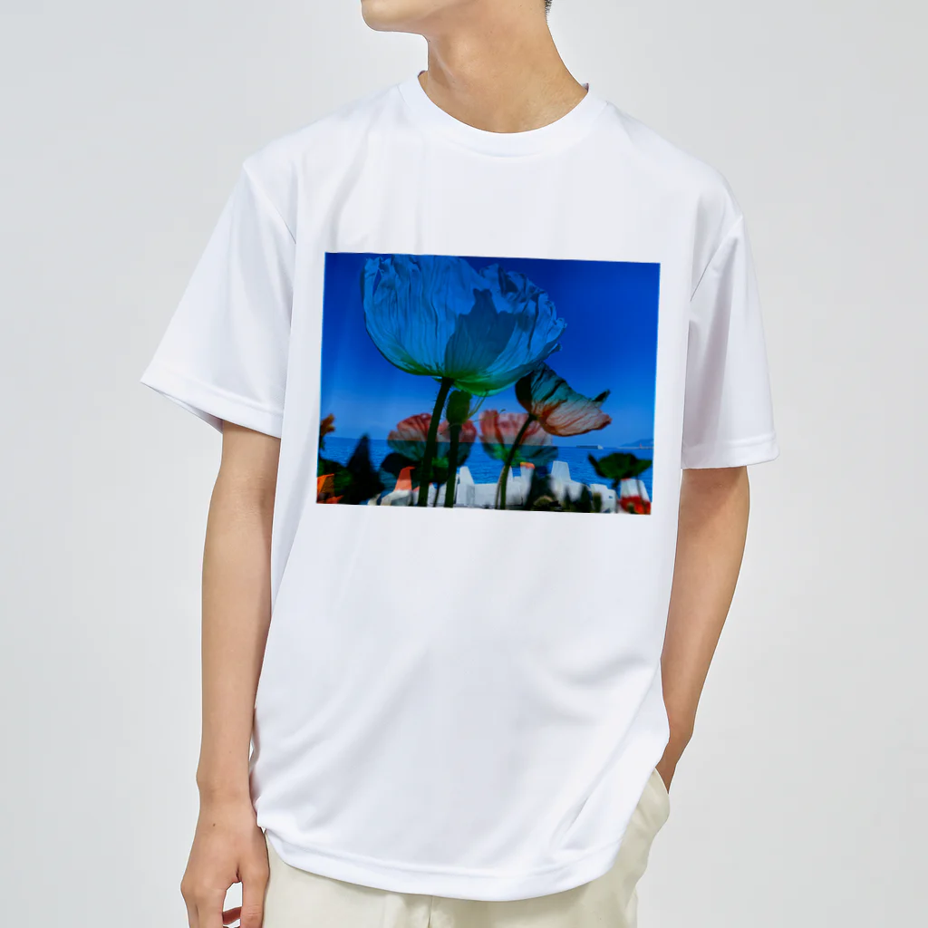 MARiNECCOのocean × sky × poppy Dry T-Shirt