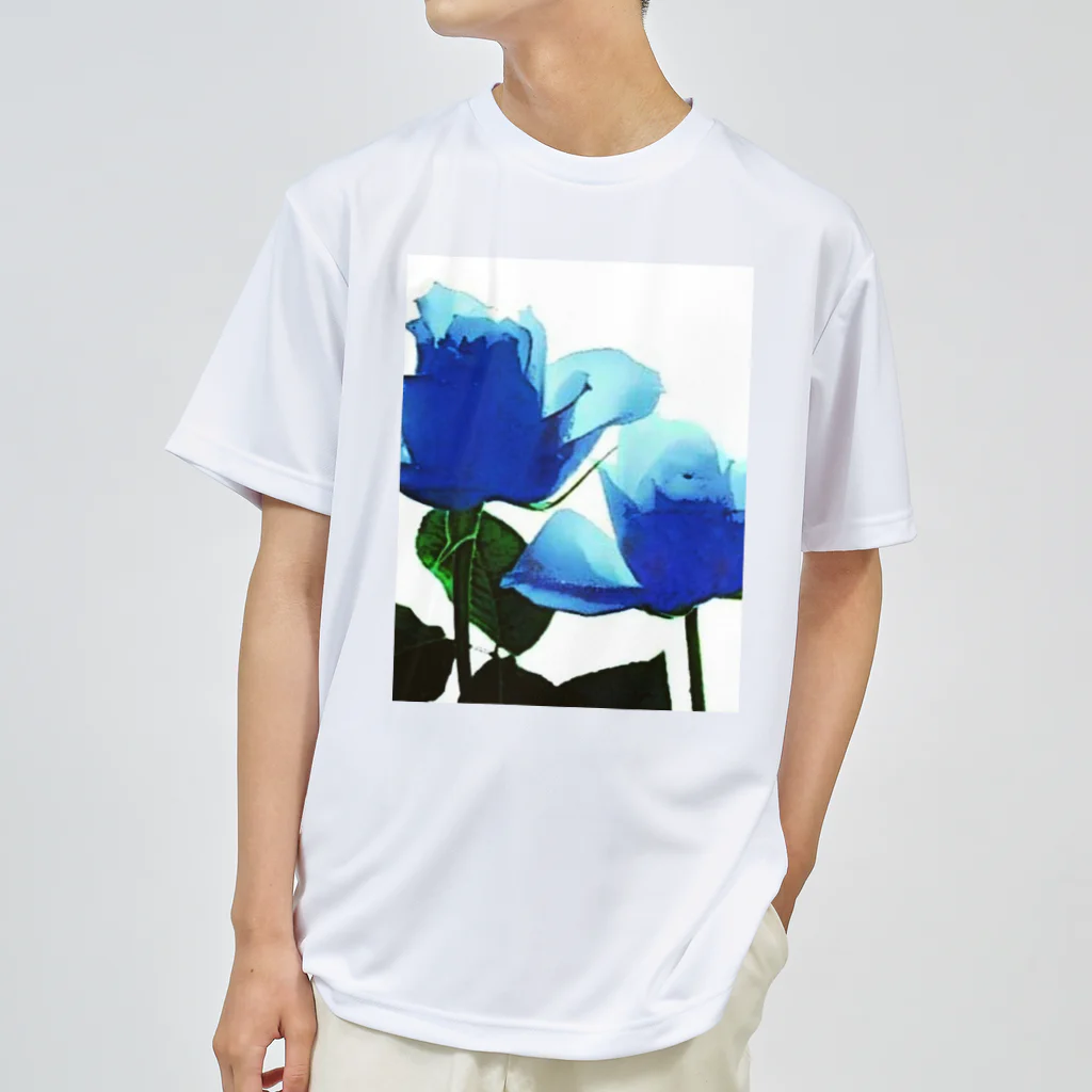 Anna’s galleryのBlue Rose ドライTシャツ