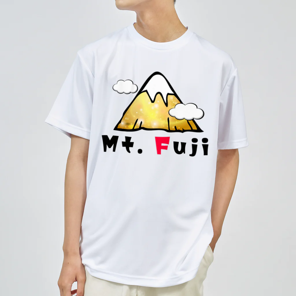 レアレアコクアのいいことありそう! 金運シリーズ　(富士山　Mt.Fuji) Dry T-Shirt