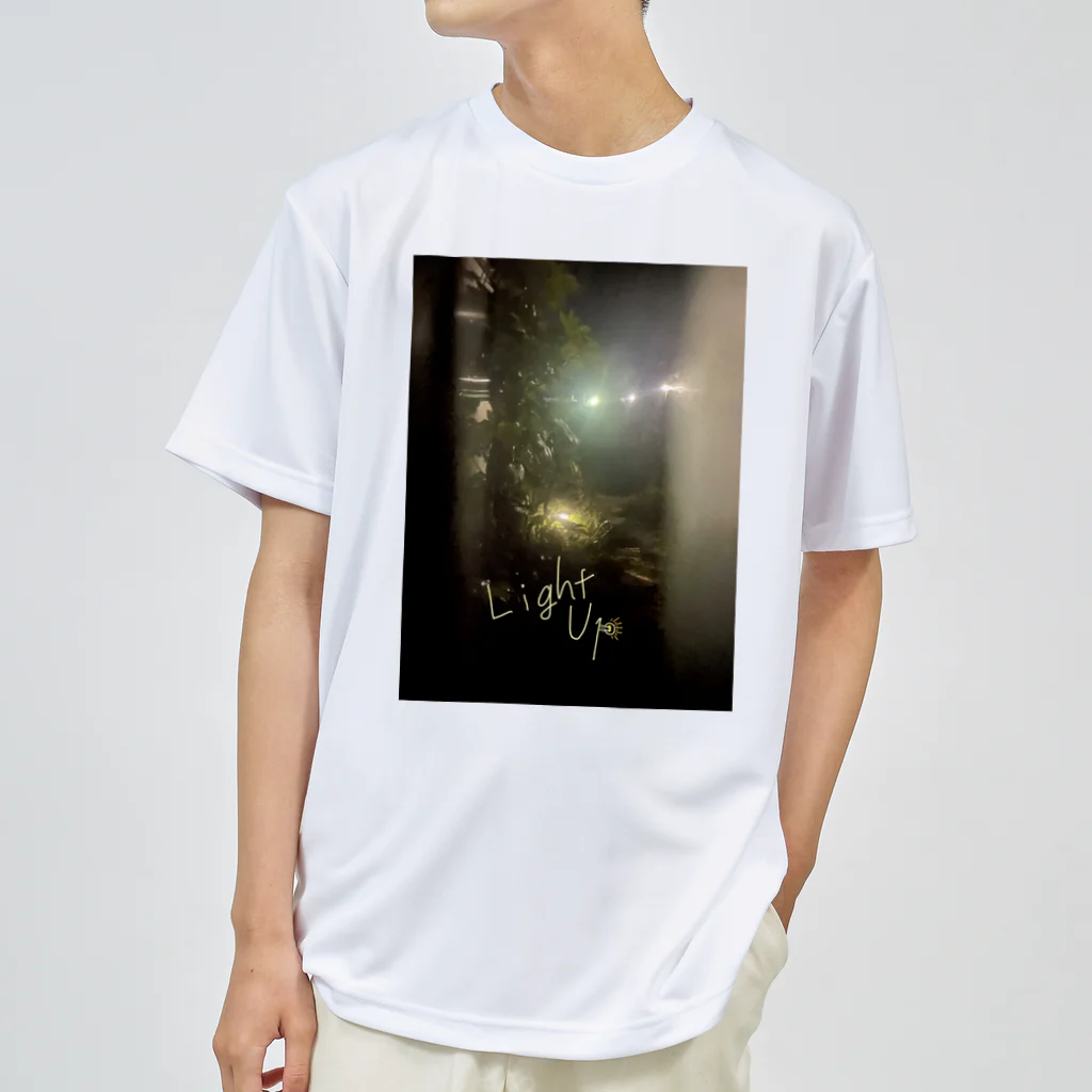 海の武士(かいすぃー)マーケットのあなたを照らすシャツ"Light Up" Dry T-Shirt