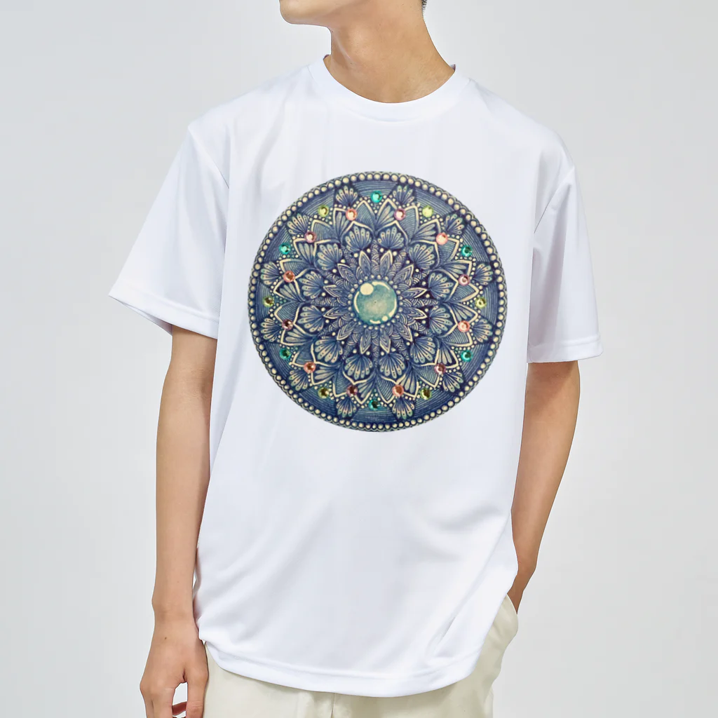 じぱんぐる-zipangle-のmandala-こおりのくに ドライTシャツ