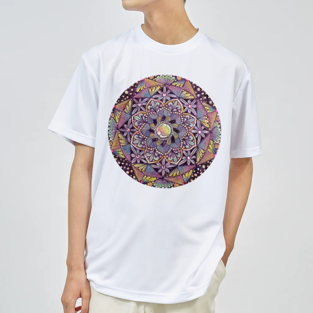 じぱんぐる-zipangle-のmandala-まほう ドライTシャツ