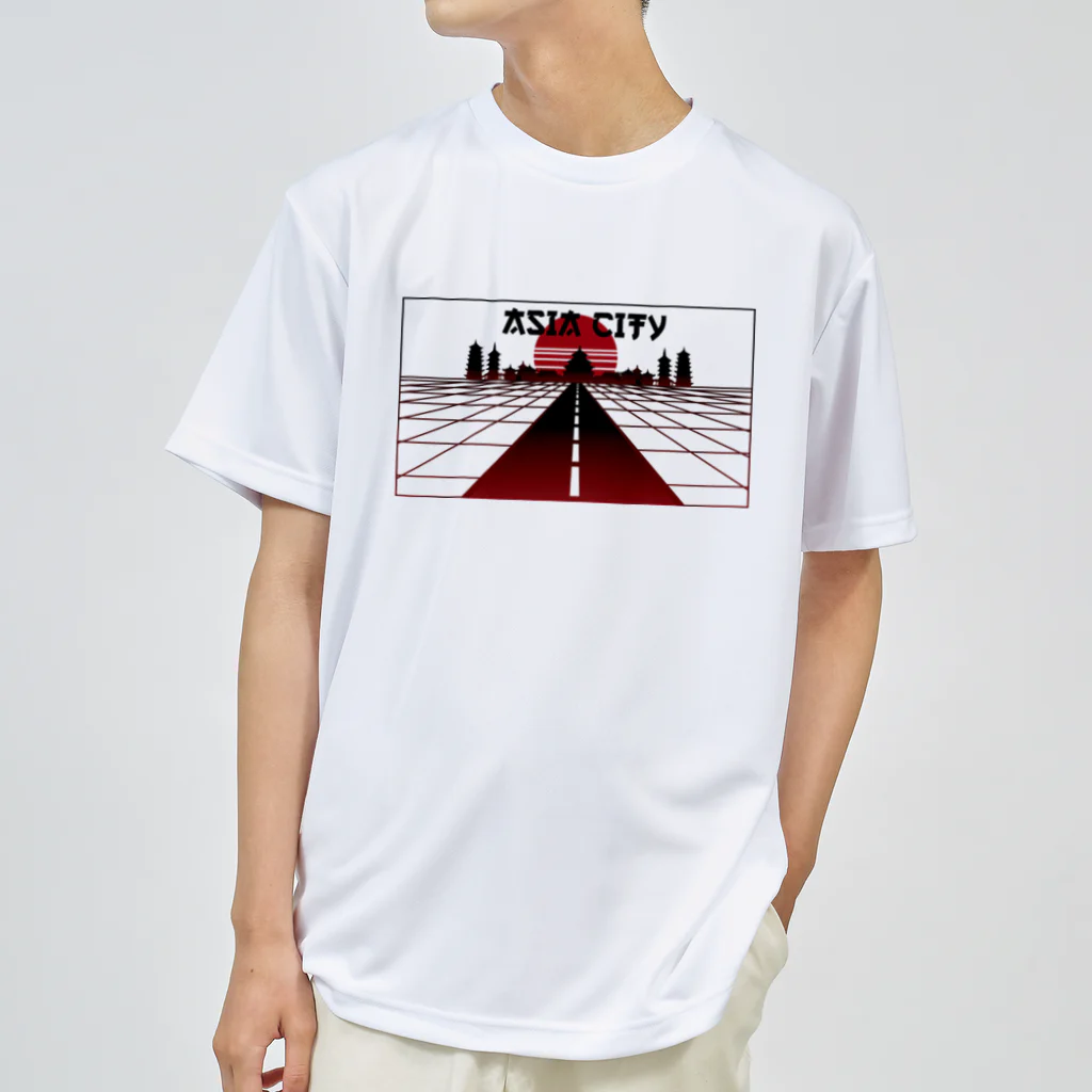 中華呪術堂（チャイナマジックホール）の vaporwave asiacity  Dry T-Shirt