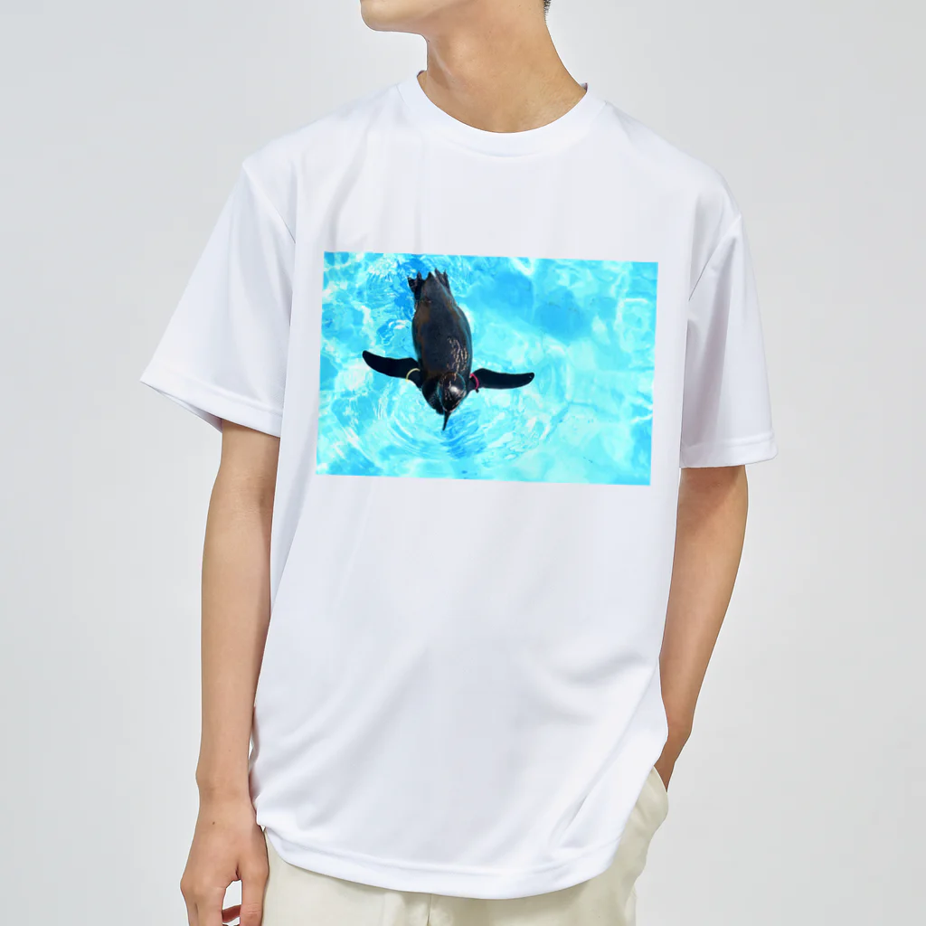 天秤座の真夏のペンギン ドライTシャツ