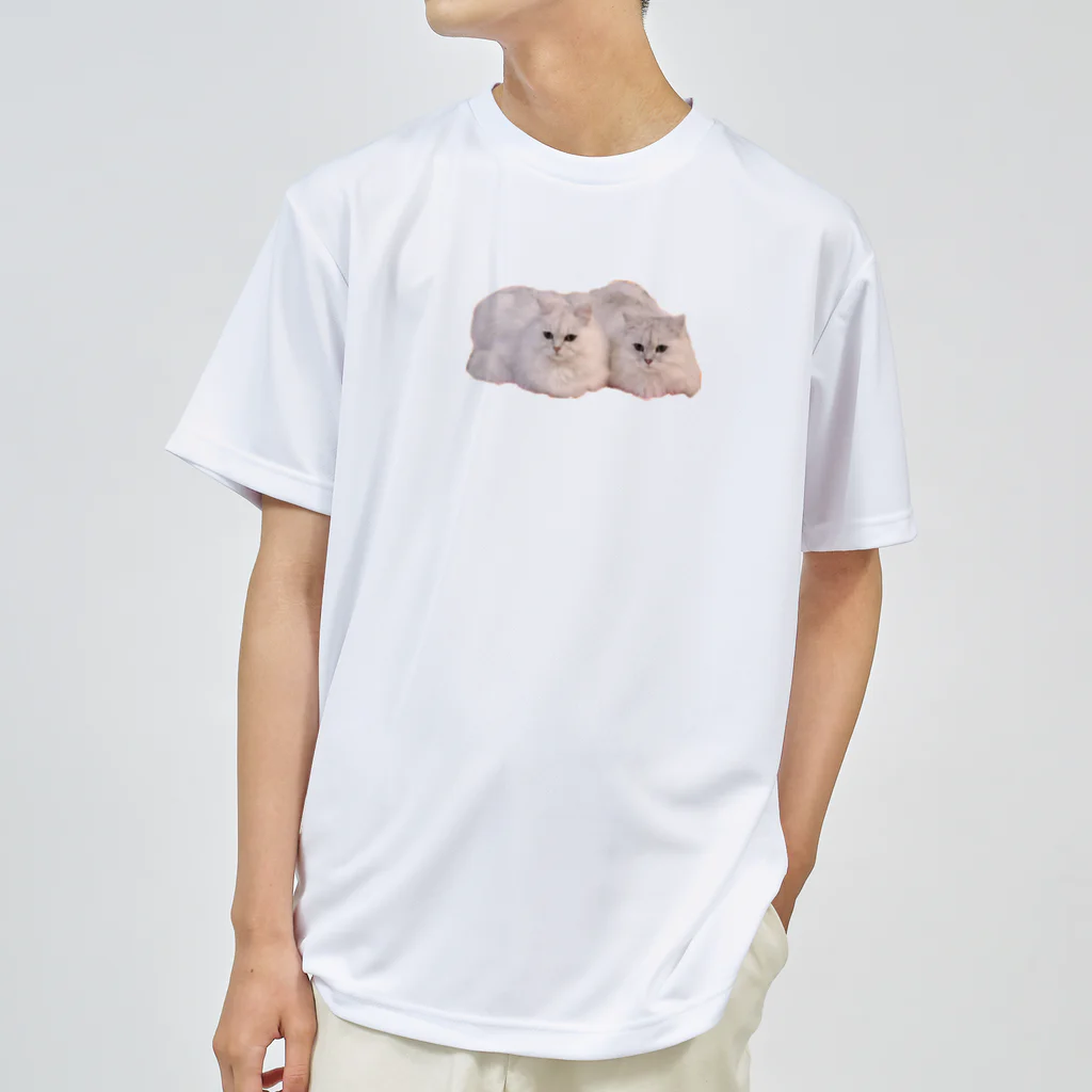 MOFU de MOFUのシロクロ ドライTシャツ