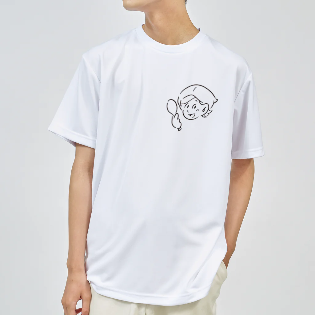 こにーず　きっちんのみんなの給食おばちゃん Dry T-Shirt