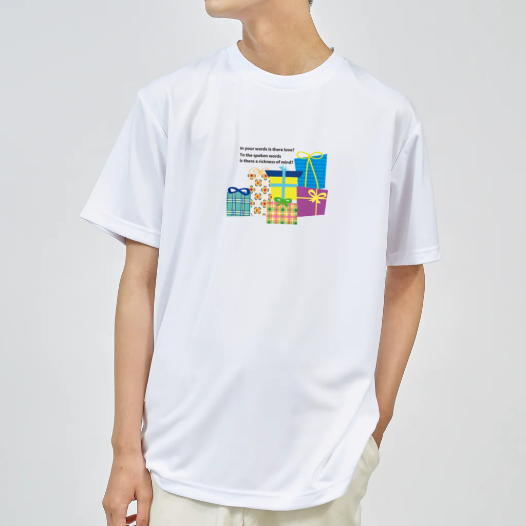 POPUP_KOBE_MARIKOの愛ある言葉 Dry T-Shirt