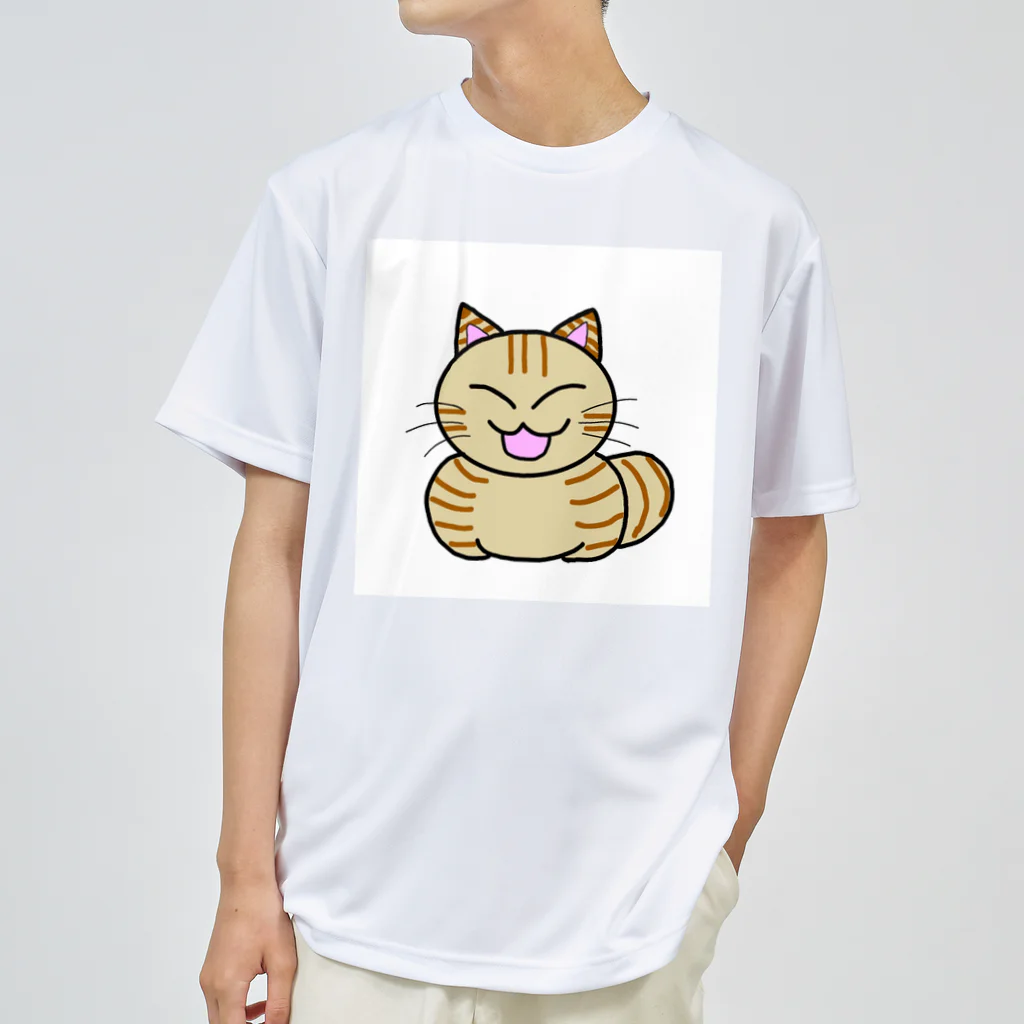 ねこねこにゃんこのねこだぬき Dry T-Shirt