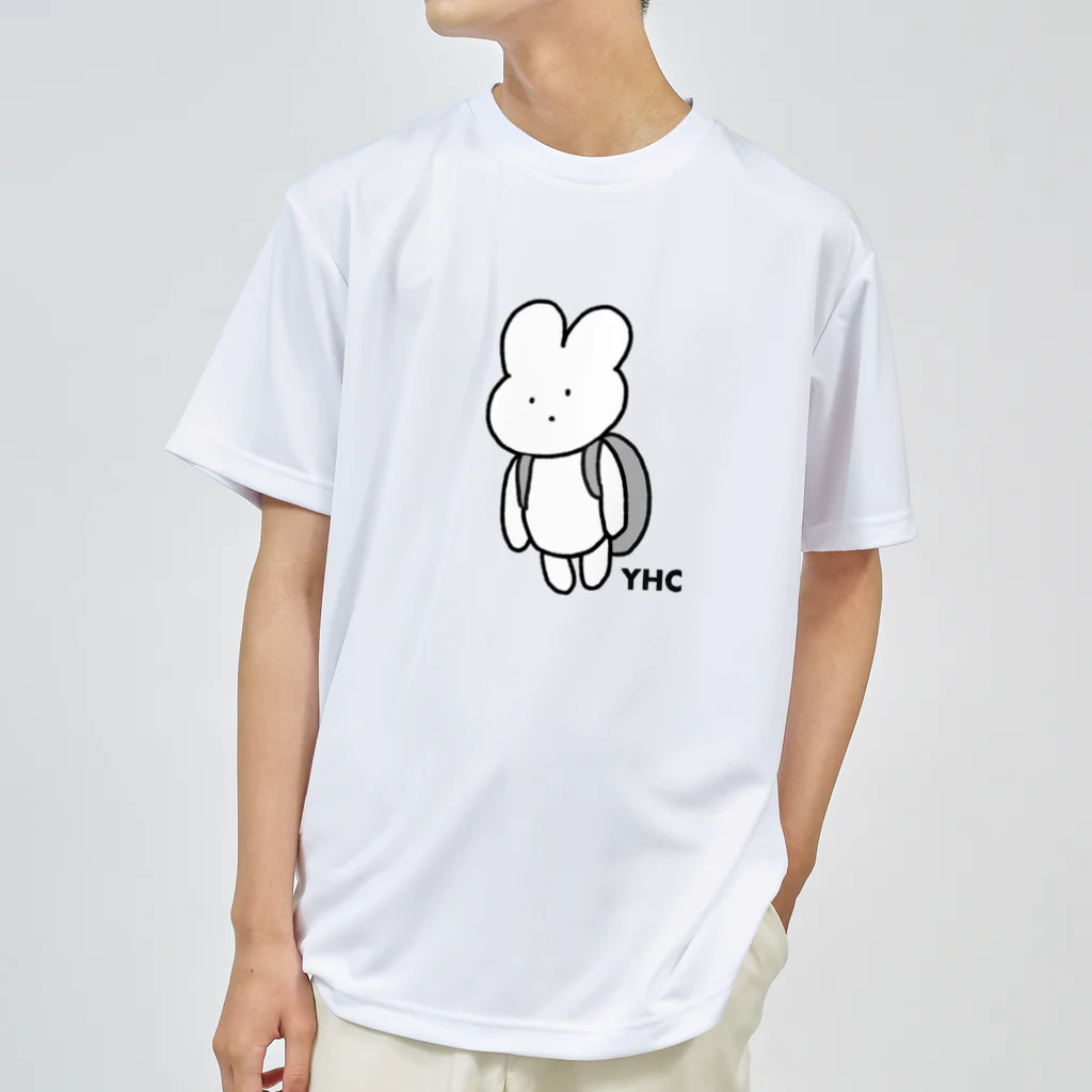 あーちゃんさんのデカプリントぶちょう（はいいろ） ドライTシャツ