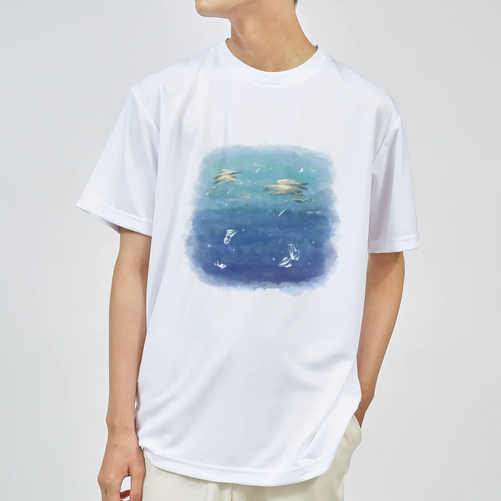 七の空を泳ぐ ドライTシャツ