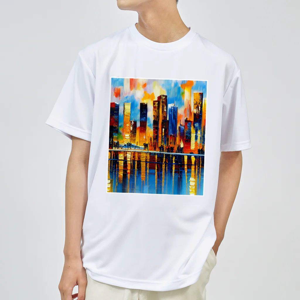 okada_labのCITYSCAPE ドライTシャツ