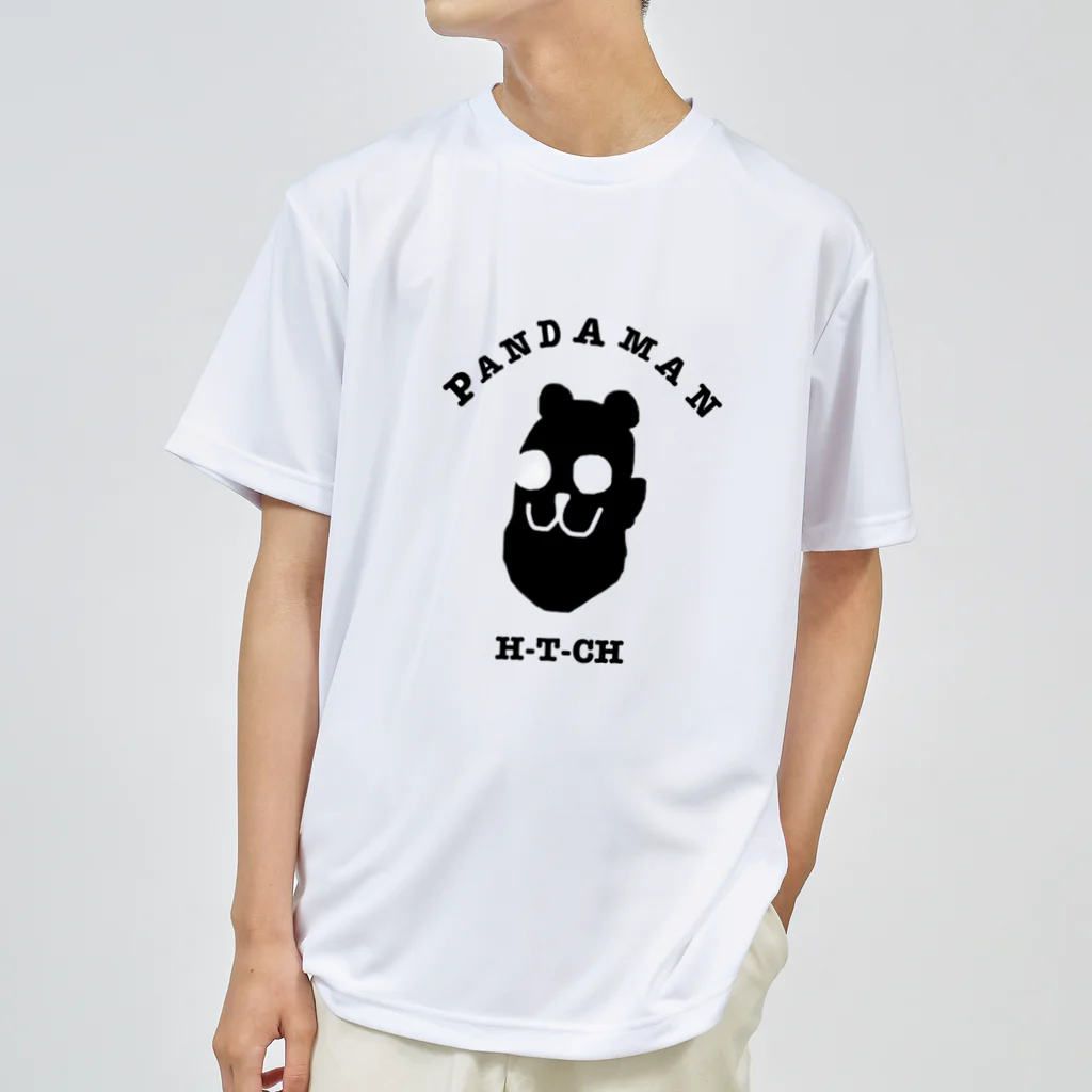 0円YouTuber ひろみっちゃんテニスch official shopのPANDA MAN NO02 ドライTシャツ