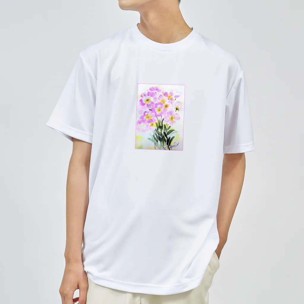 SUZURI.KEY-CHANの昼咲き月見草BF0902 ドライTシャツ