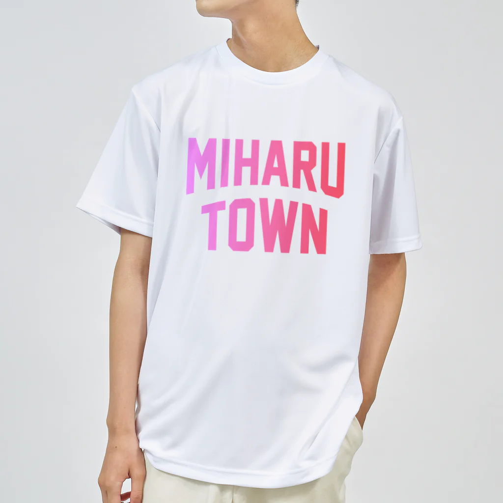 JIMOTOE Wear Local Japanの三春町 MIHARU TOWN ドライTシャツ