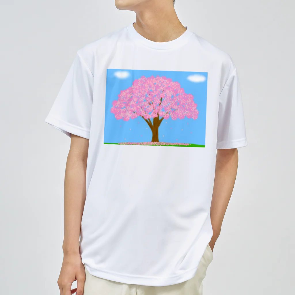 日々好日屋2号店の桜 ドライTシャツ