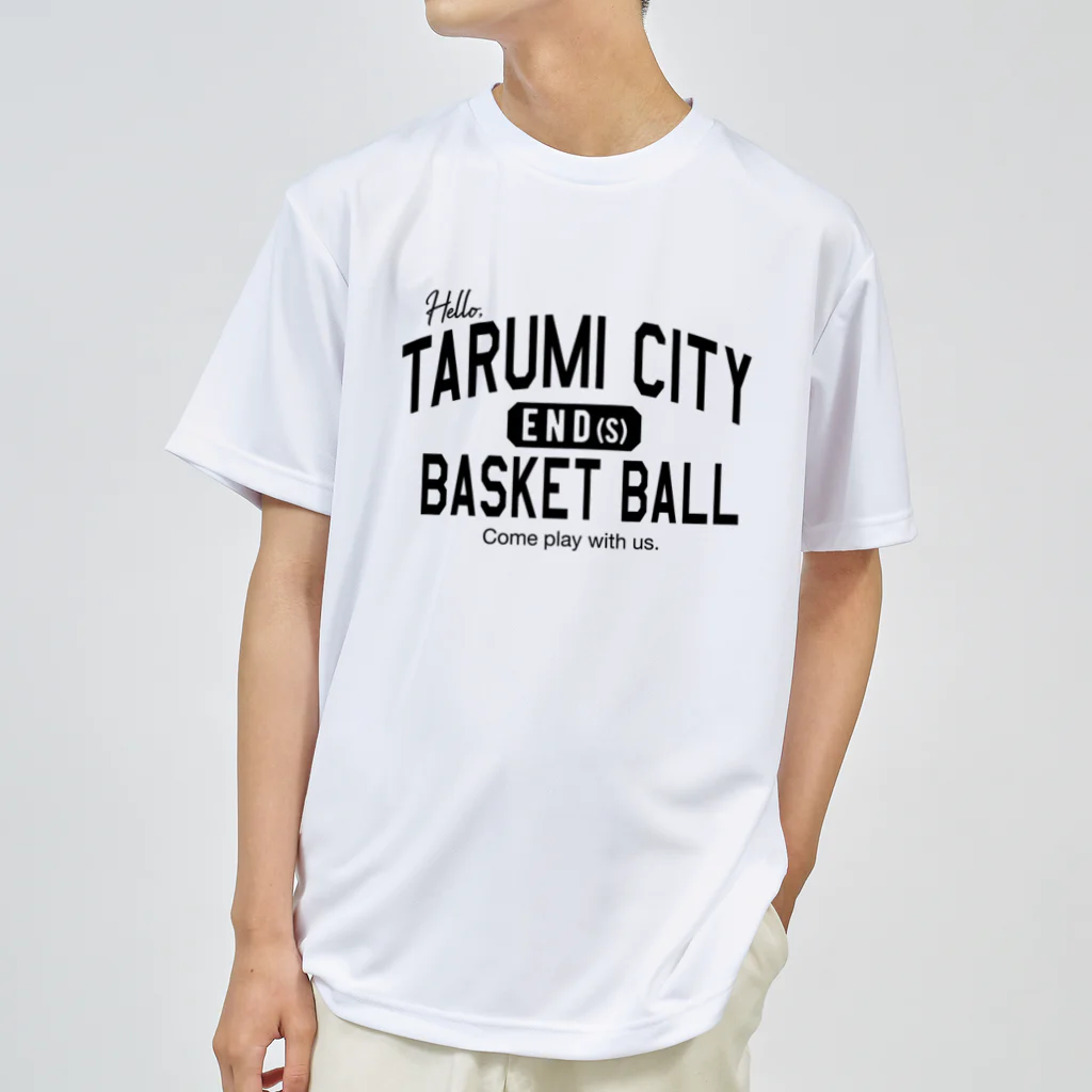 Vertrek 中の人のTARUMICITY BALLER/WH ドライTシャツ