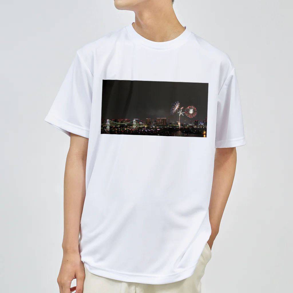 nokkccaの東京湾大華火祭 No.1 - Firework Festival - Dry T-Shirt