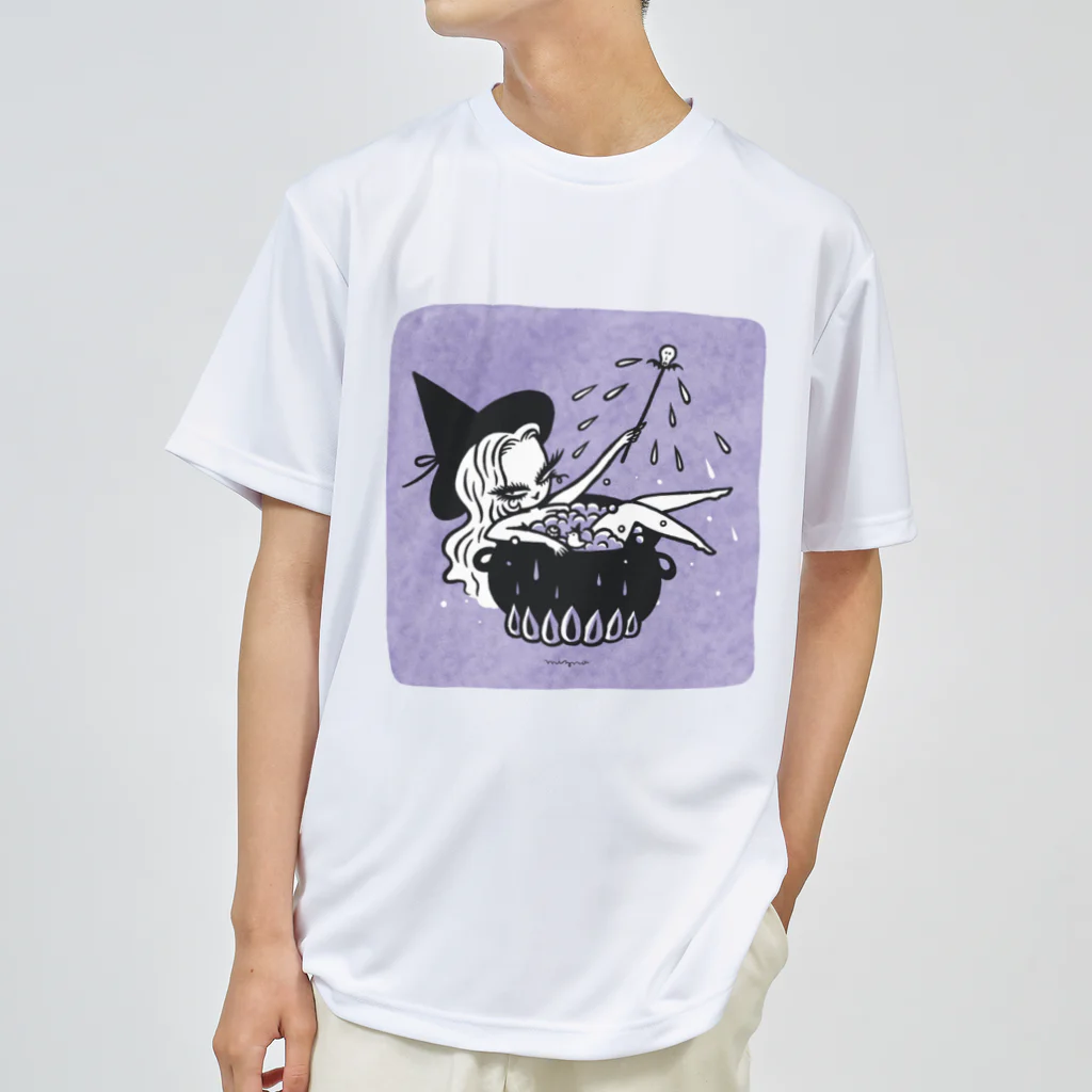 Mizna WadaのBlack Cauldron ドライTシャツ