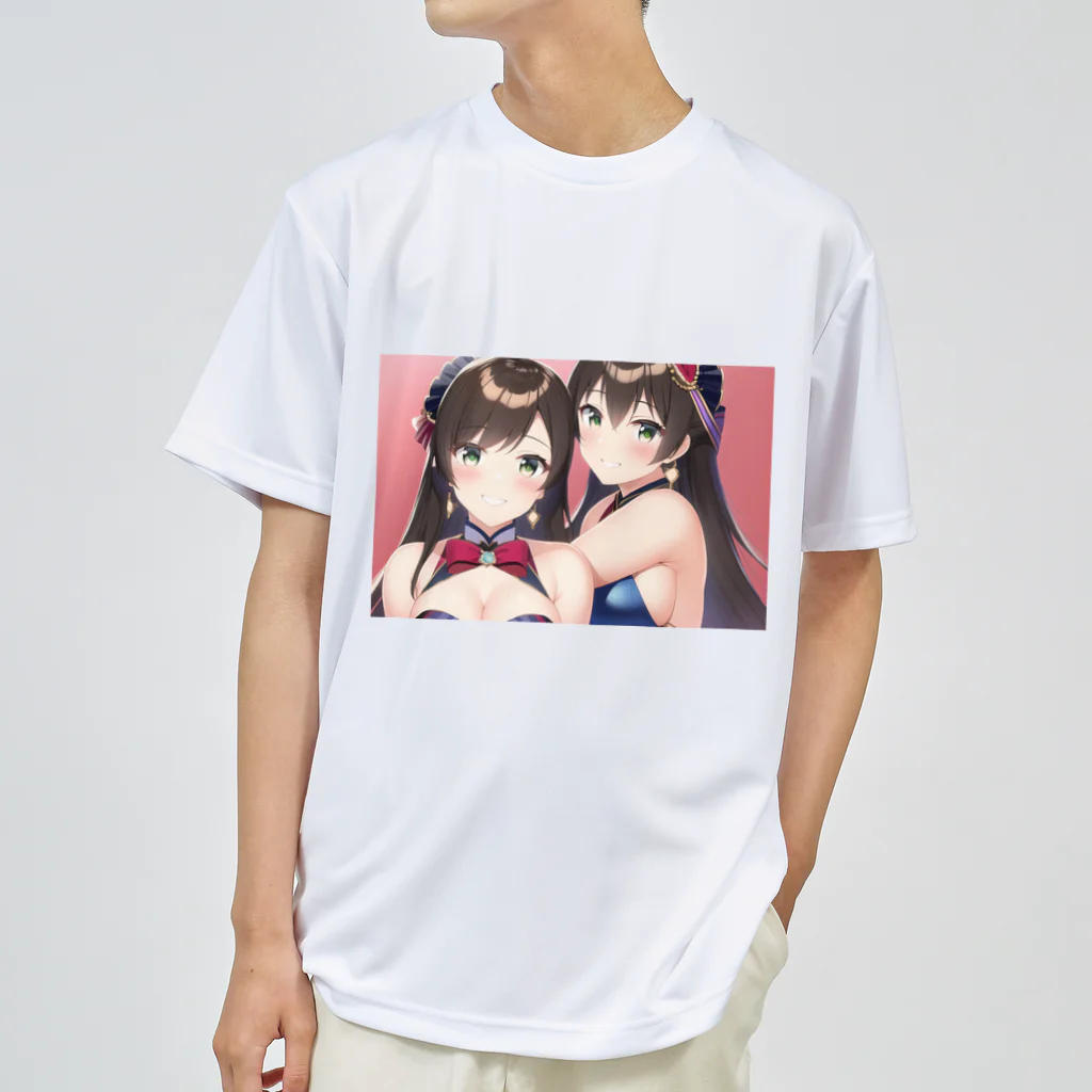 Kappi公式グッズのアイドル女優のリオ・リナ ドライTシャツ