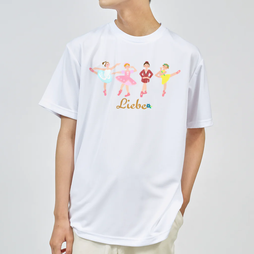 liebe_otaruのLiebe〜しまもちさんデザイン〜 ドライTシャツ