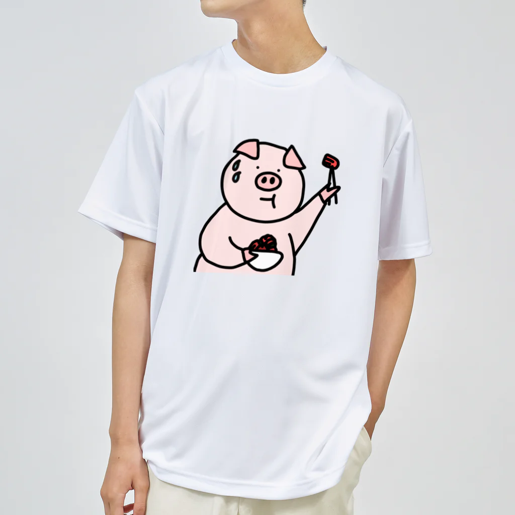 ＋Whimsyの豚キムチ Dry T-Shirt