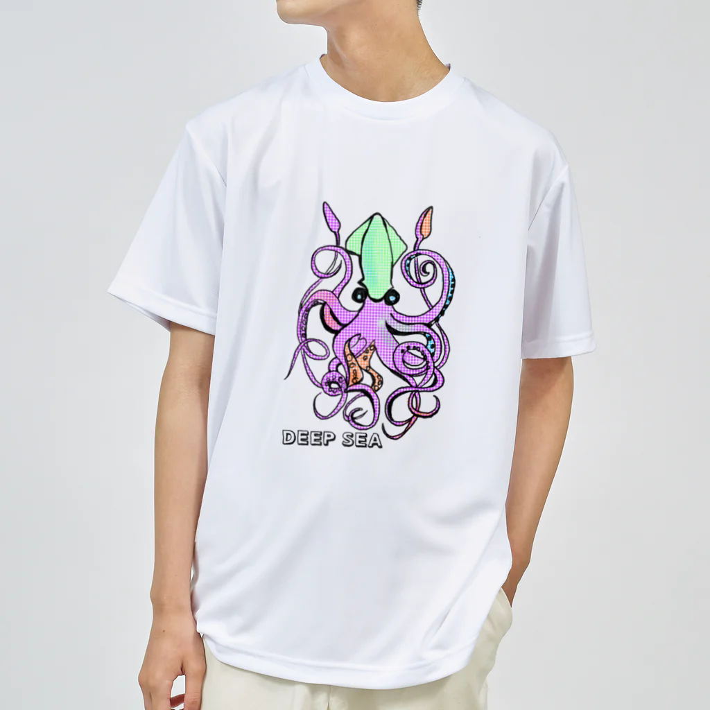 UKIPPAのダイオウイカ【深海魚シリーズ】DEEPSEA Dry T-Shirt