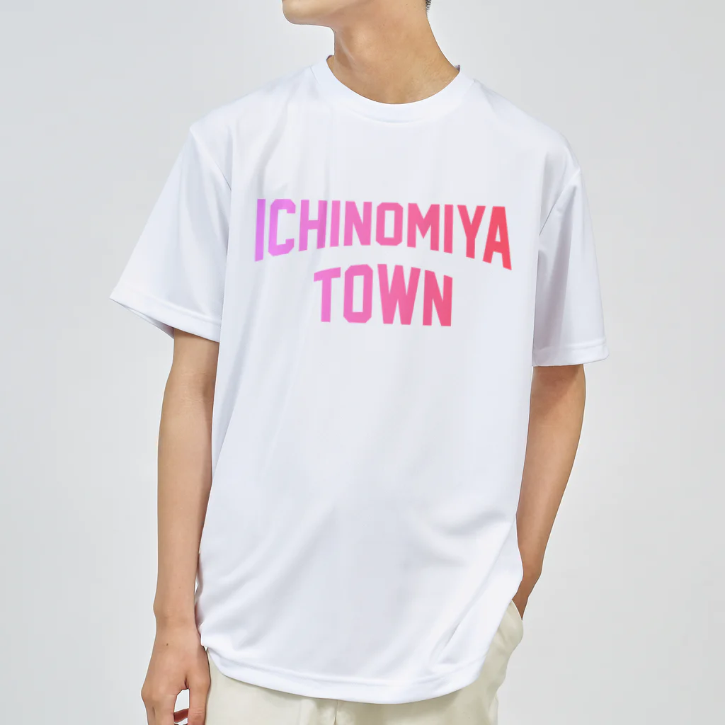 JIMOTO Wear Local Japanの一宮町市 ICHINOMIYA CITY ドライTシャツ