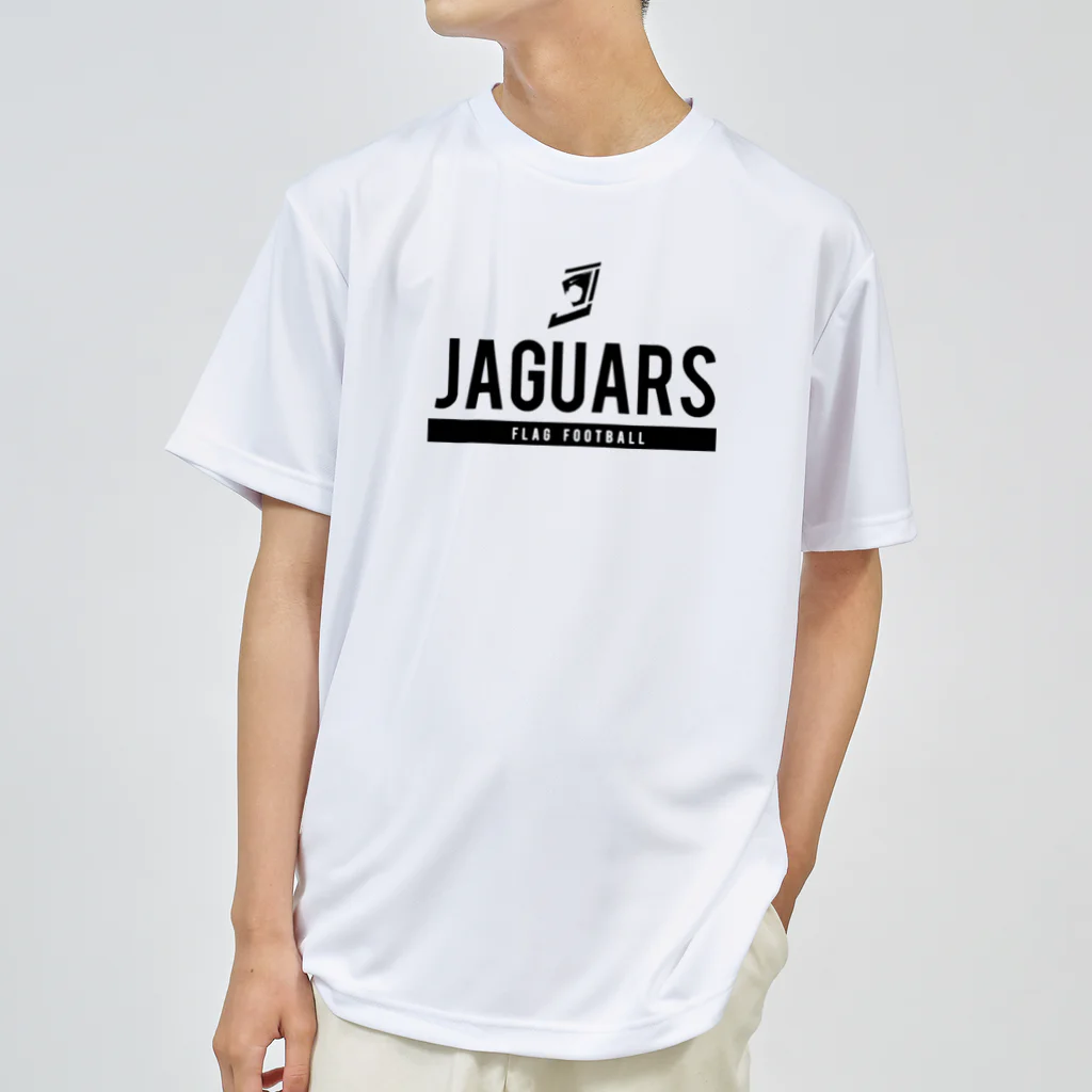 JAGUARS_flagfooballの文字ロゴ ドライTシャツ