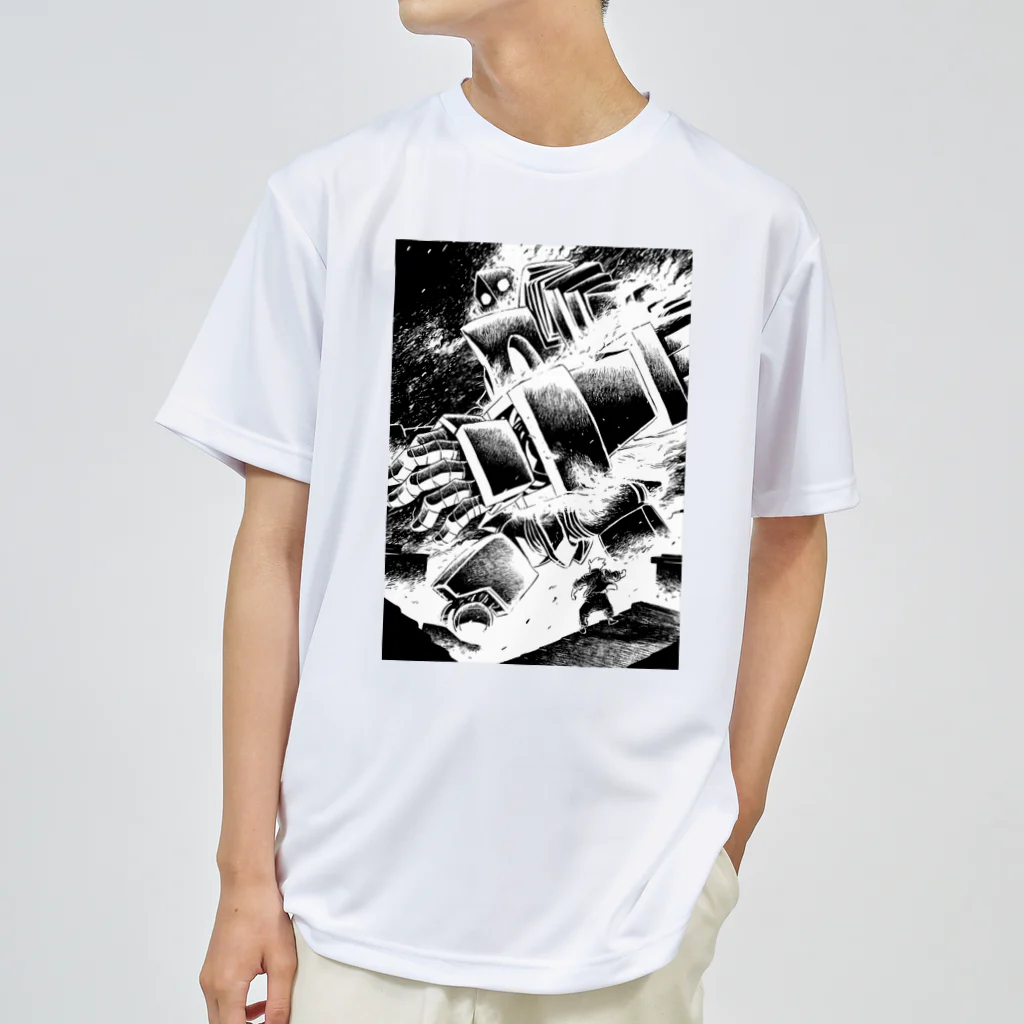 iwakunikogyoの鉄神03 Dry T-Shirt