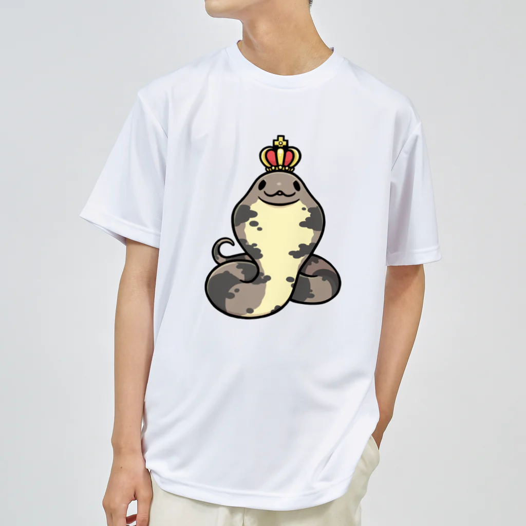 丼くらげ屋のキングコブラ ドライTシャツ