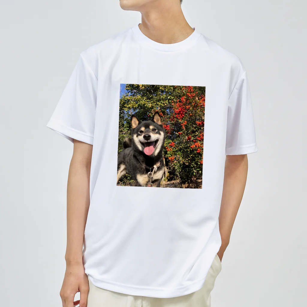 柴犬けんたろー。の柴犬のけんたろー ドライTシャツ