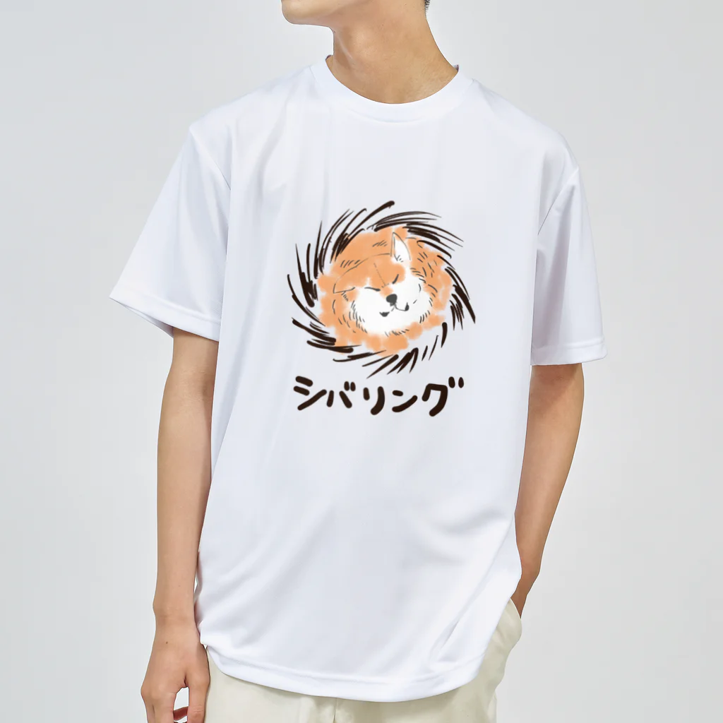 氷月のネタ箱の柴リング ドライTシャツ