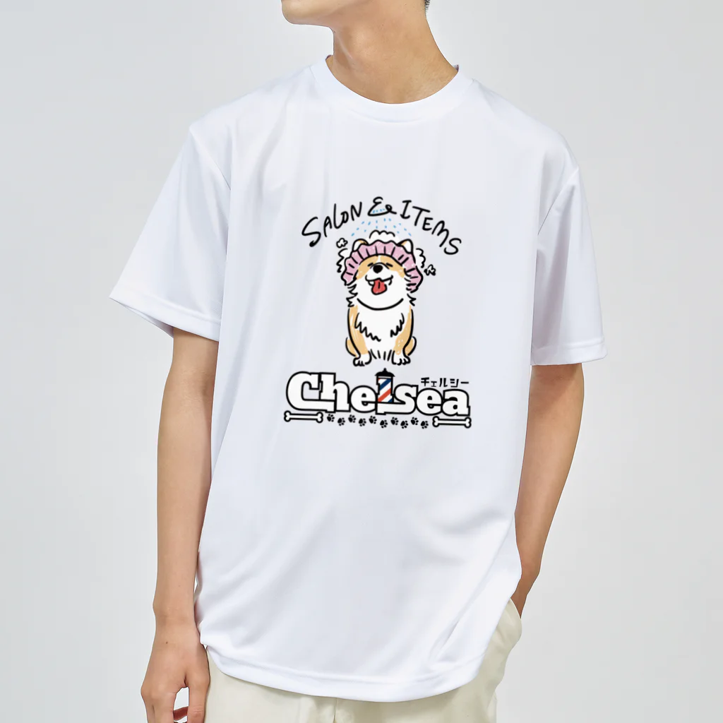 チェルシーのChelsea ロゴ コーギーVer. ドライTシャツ