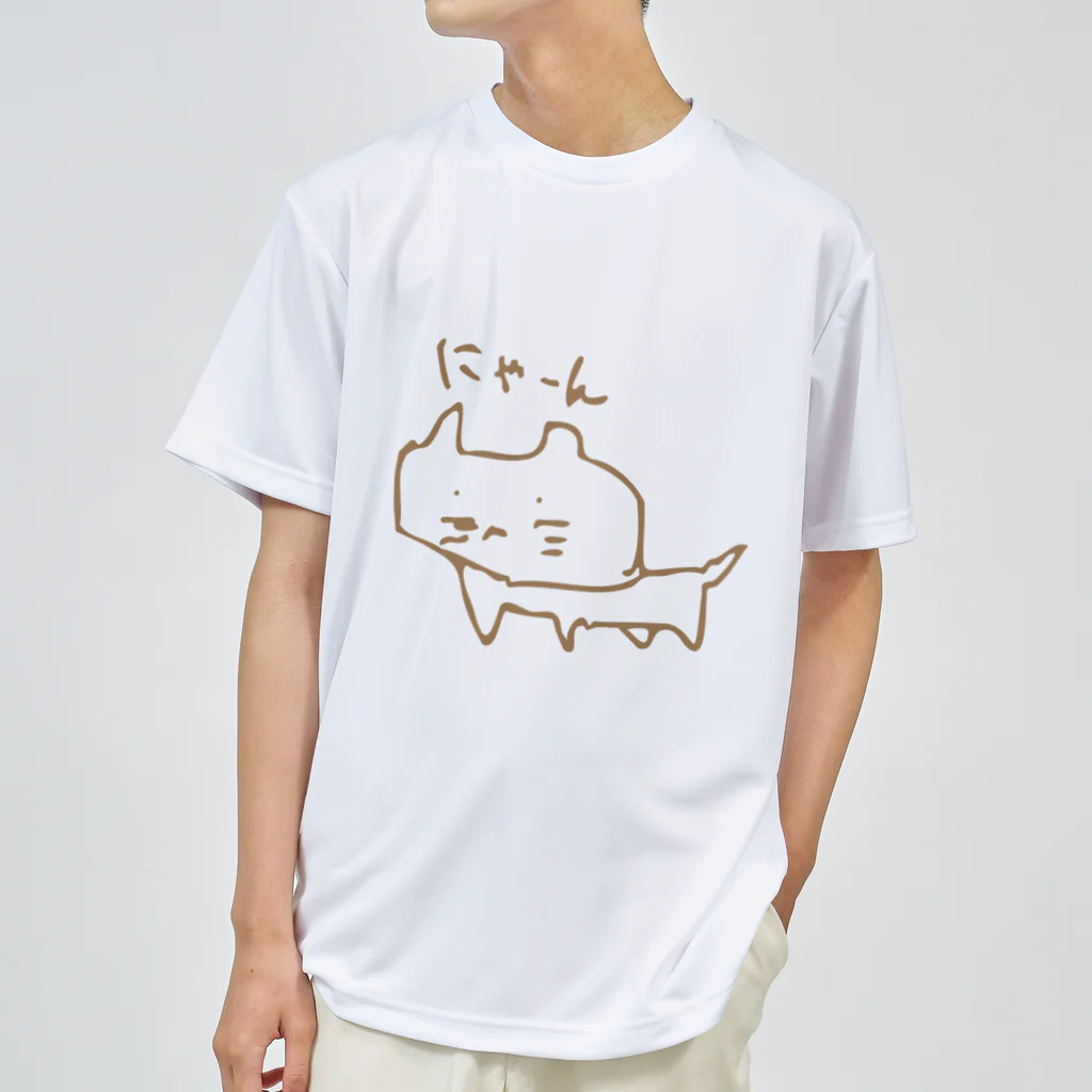 ツクヨミのにゃーん ドライTシャツ