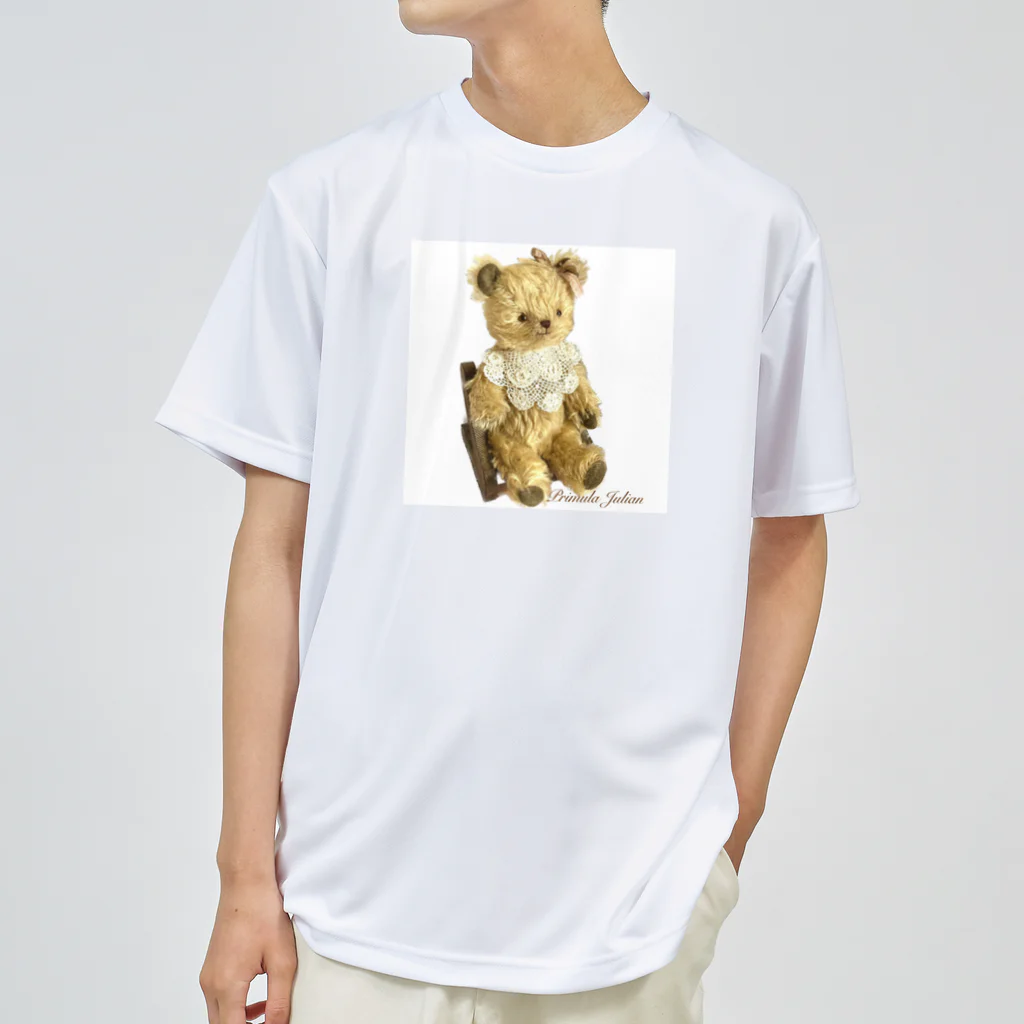 primula_julians_goodsshopのPrimula Julianのおすわりくまさん Dry T-Shirt