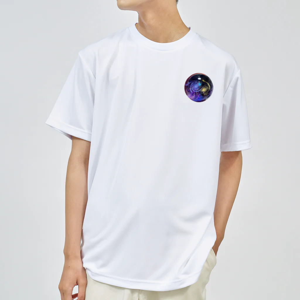 Ripples沖縄レジンアートの宇宙玉レジン ドライTシャツ