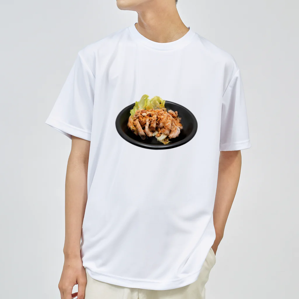 メシテロタイプ（飯テロTシャツブランド）のよだれ鶏（口水鸡） ドライTシャツ