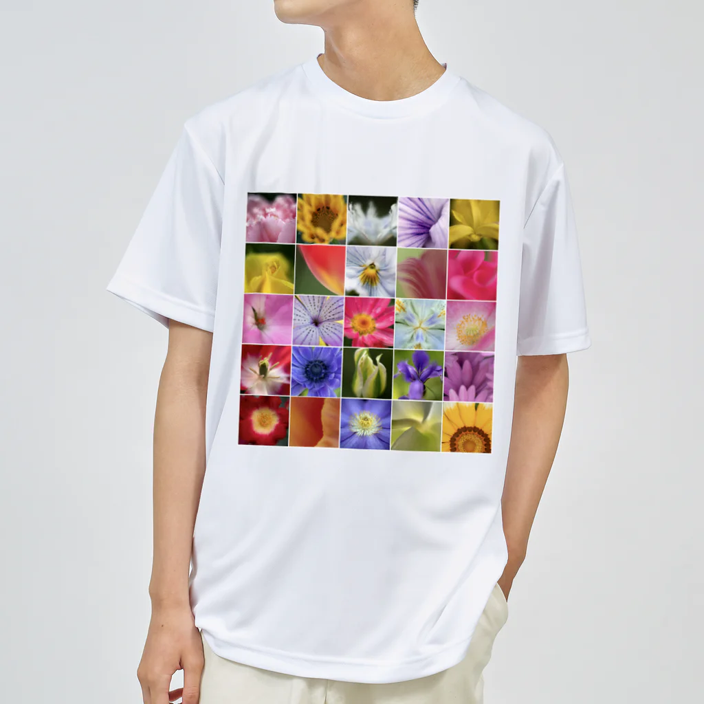 ReijiK_Studioの花、花、花 Dry T-Shirt