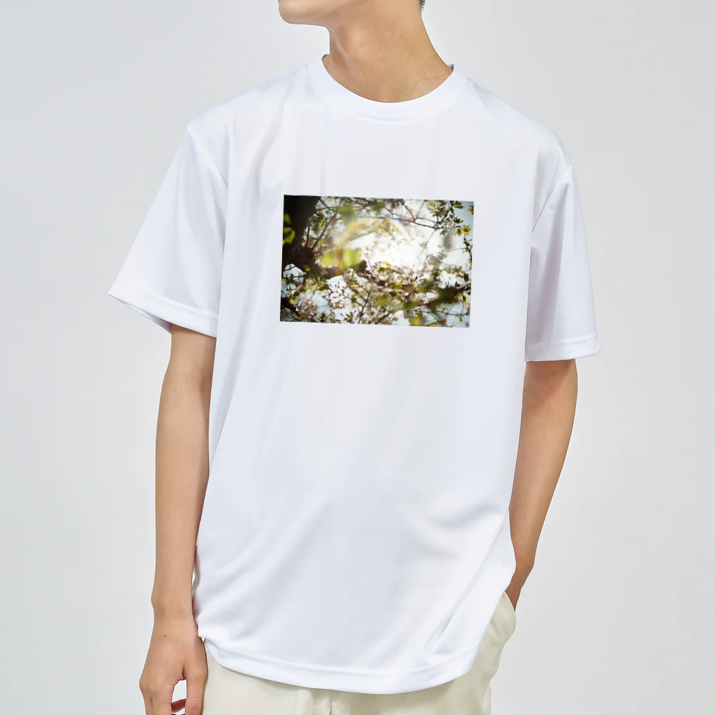 写真好き@いぐの桜と光 ドライTシャツ