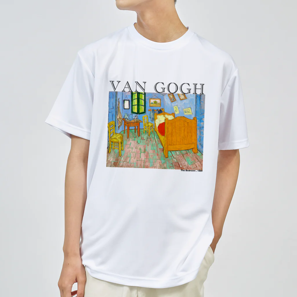 MUGEN ARTのファンゴッホの寝室  Bedroom in Arles  ドライTシャツ