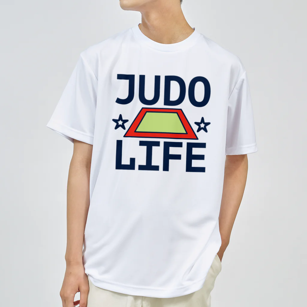 sports_tower スポーツタワーの柔道・JUDO・じゅうどう・グッズ・デザイン・武道・#Tシャツ・柔(やわら)の術・投げ技・固め技・当身技・格闘技・日本・柔術・男子・女子・かっこいい・かわいい・強靭・選手・柔よく剛を制す・世界・柔道場 Dry T-Shirt