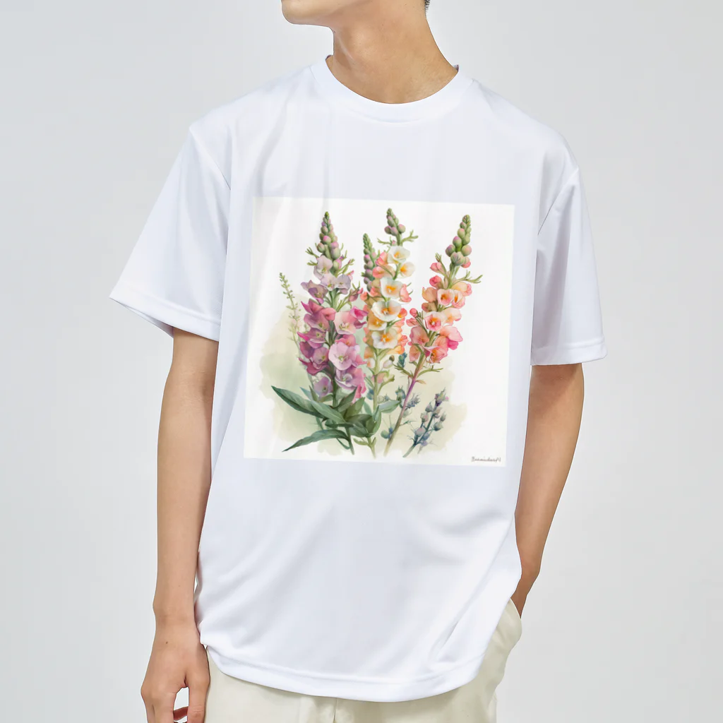 botanicalartAIのキンギョソウ Dry T-Shirt