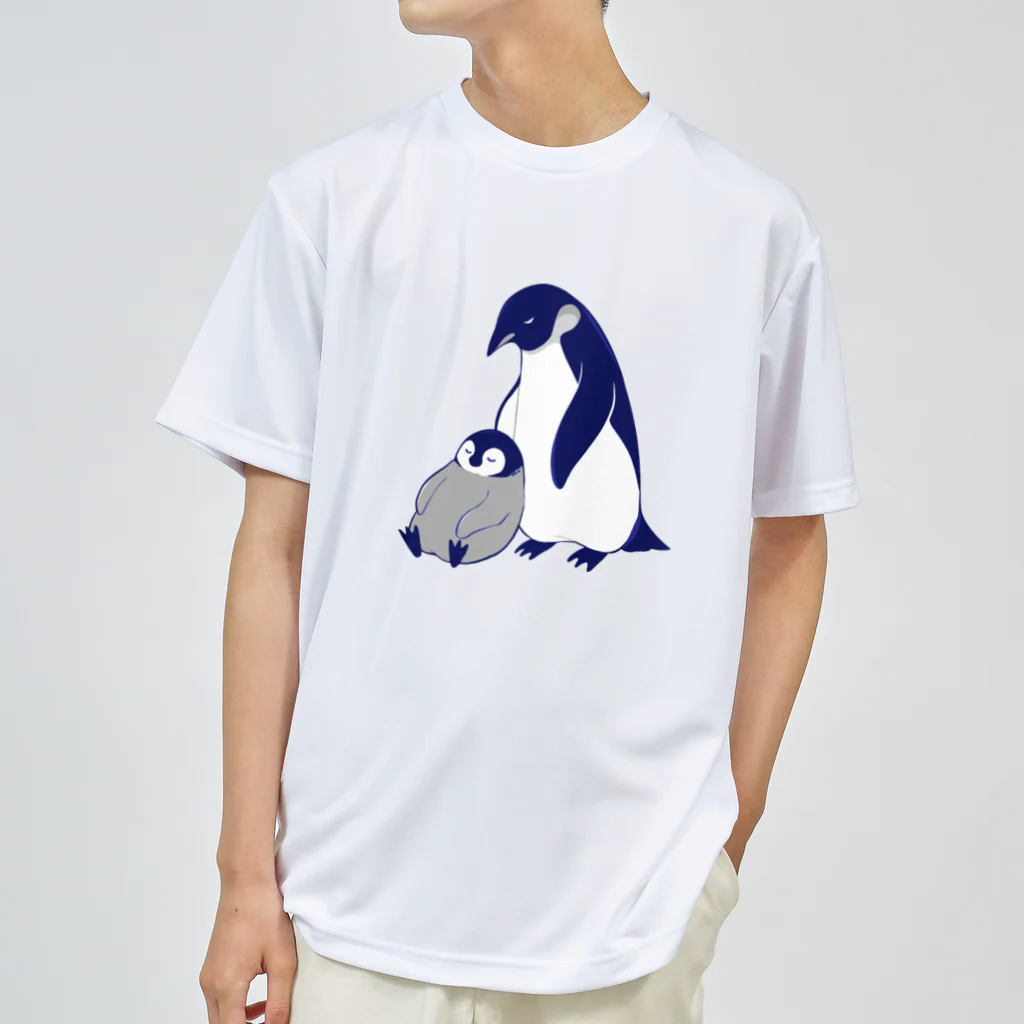 ぱすたてるかるぼのおやすみペンギン ドライTシャツ