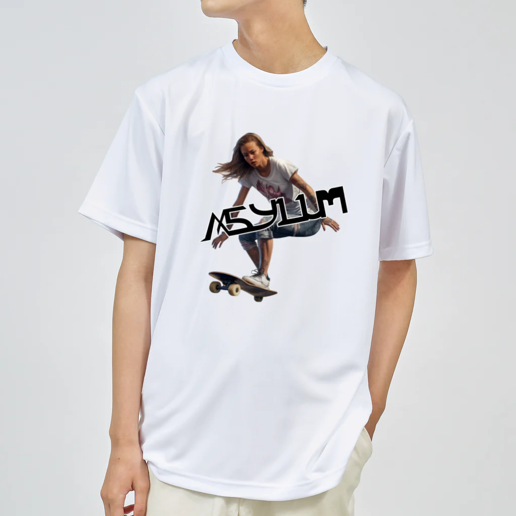 ASYLUMのASYLUM スケーターガール Dry T-Shirt