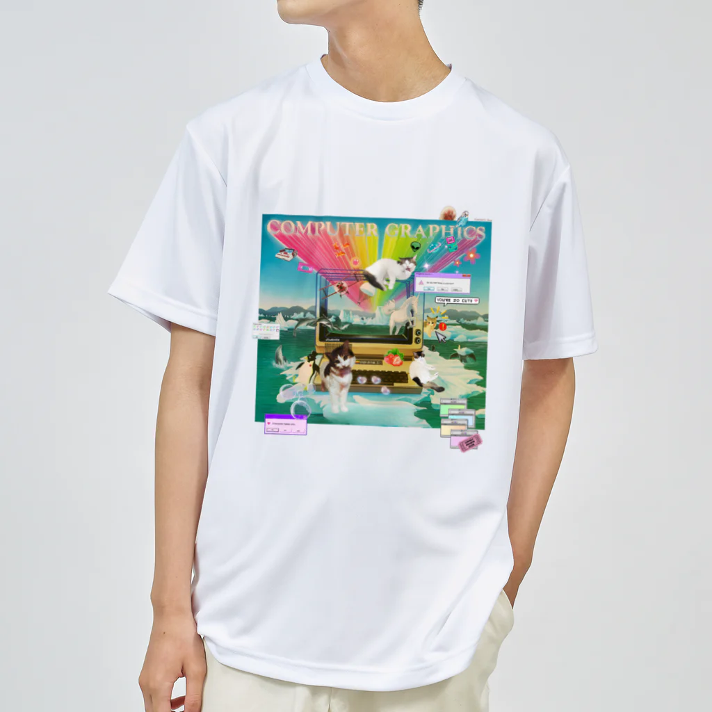 𝙈𝙊𝙈𝙊'𝙨 𝙎𝙝𝙤𝙥の#Computer graphics 2023 Dry T-Shirt