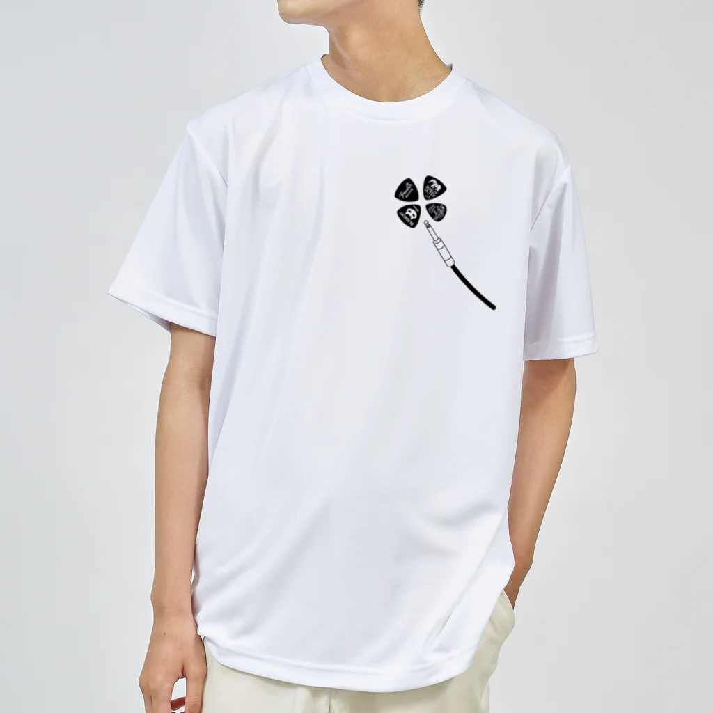 Akelto Dohnal のPick clover (ピックローバー)(黒線ver.) Dry T-Shirt