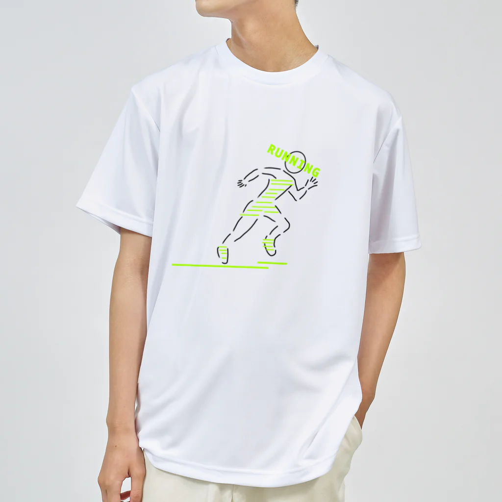 【KOTCH】 Tシャツショップのランニングが趣味 Dry T-Shirt