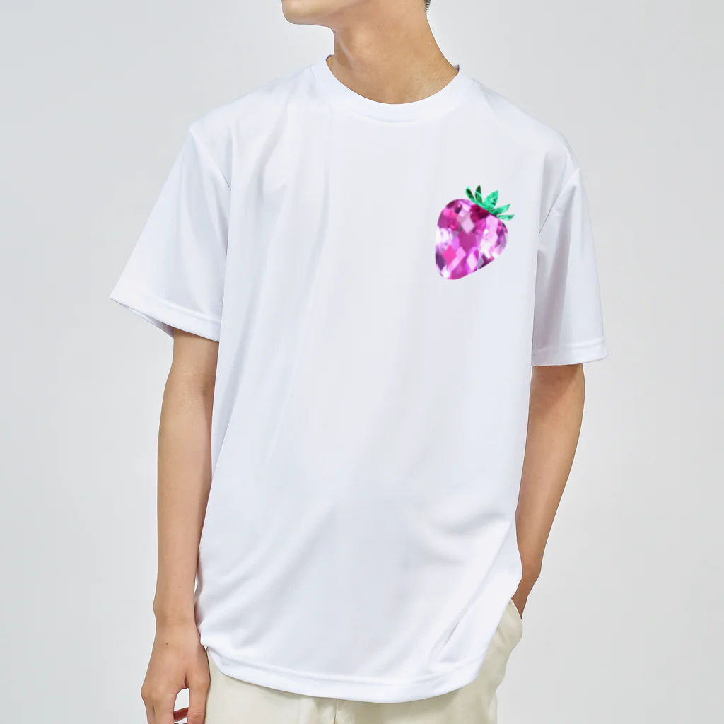 Suzutakaの苺の宝石 ドライTシャツ