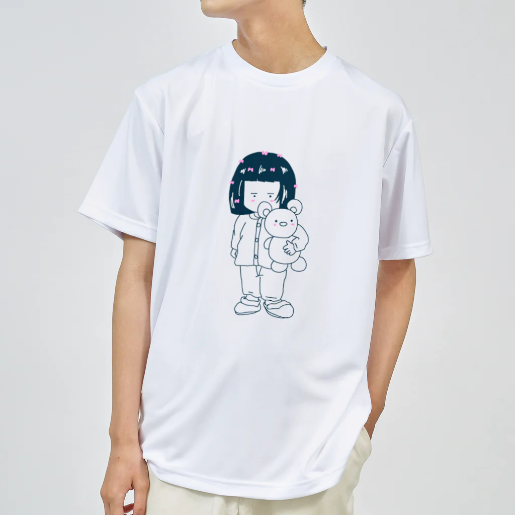 貞子やでのむーさん Dry T-Shirt